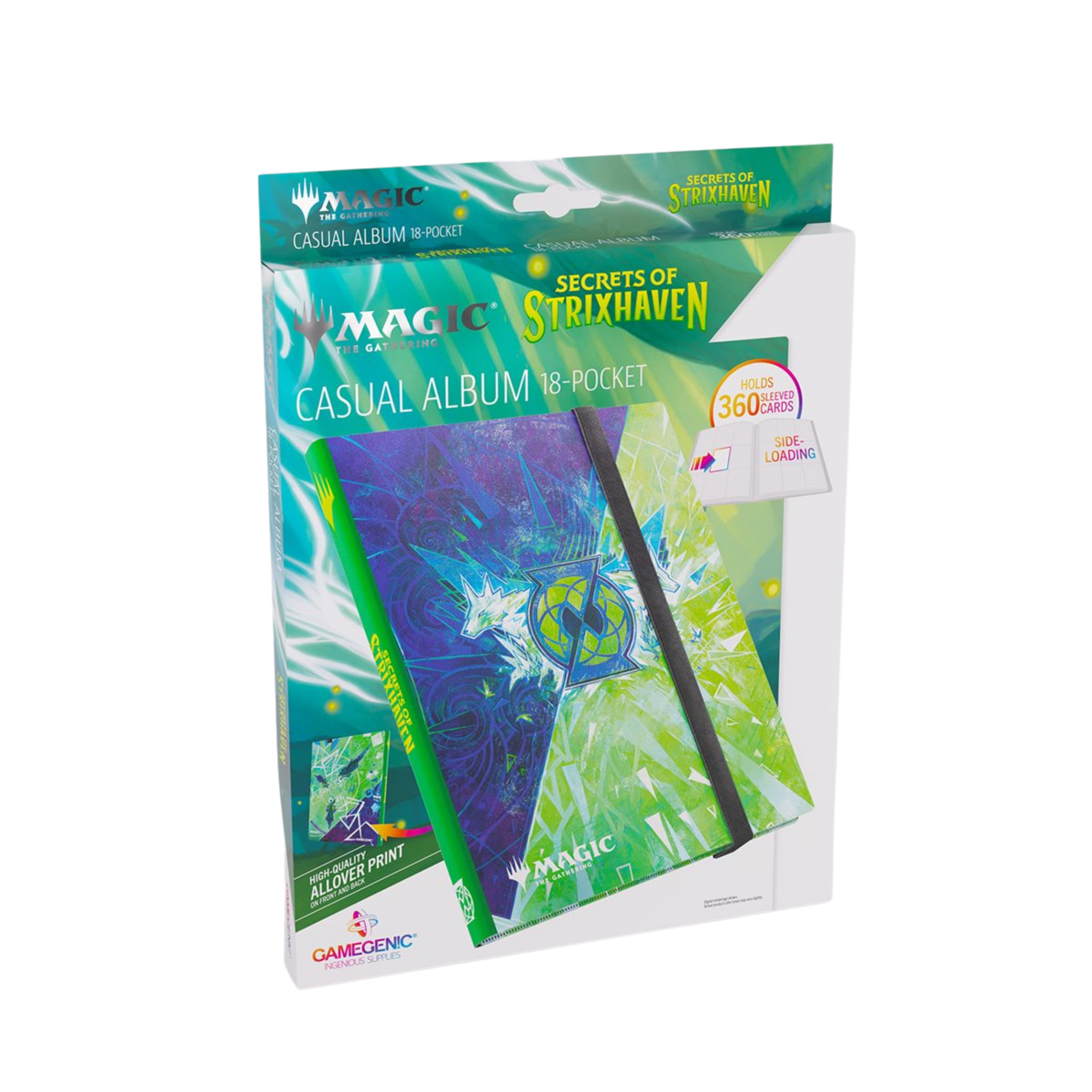 Gamegenic Secrets of Strixhaven Quandrix 18 Pocket Album Binder
